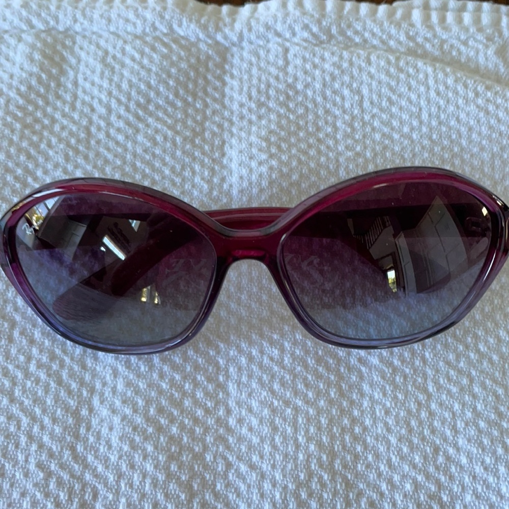 Ray Ban purple sunglasses great for fall